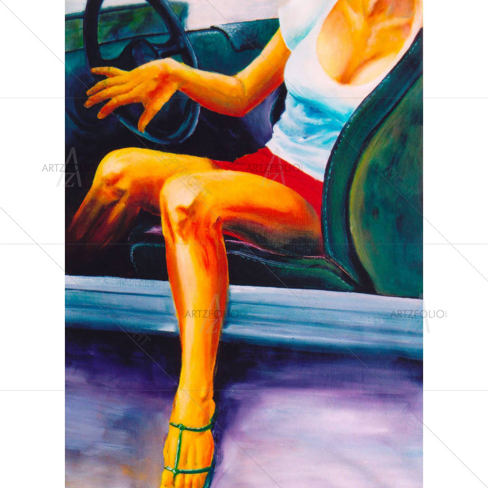 Fashion Woman — custom-size art design 5000005