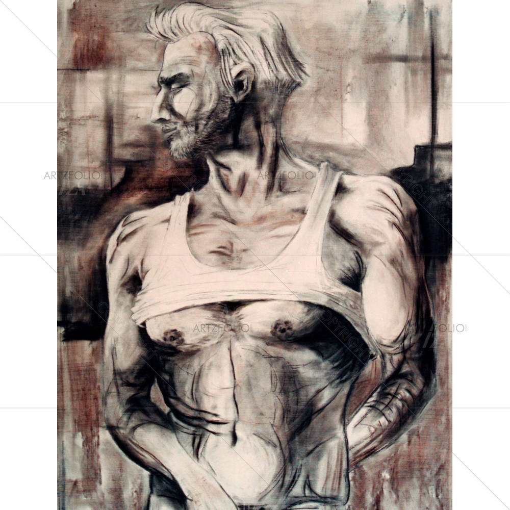 Male Torso D2 — custom-size art design 5000008