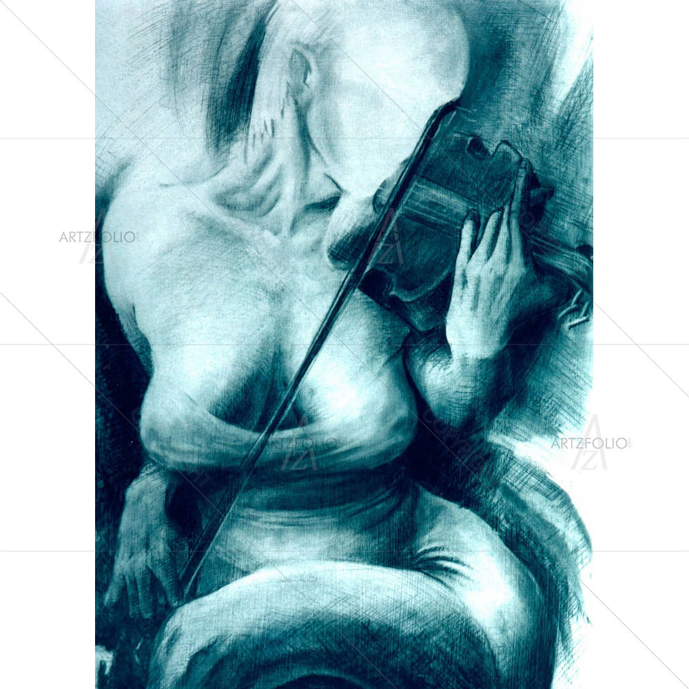 Violin Teacher — custom-size art design 5000010