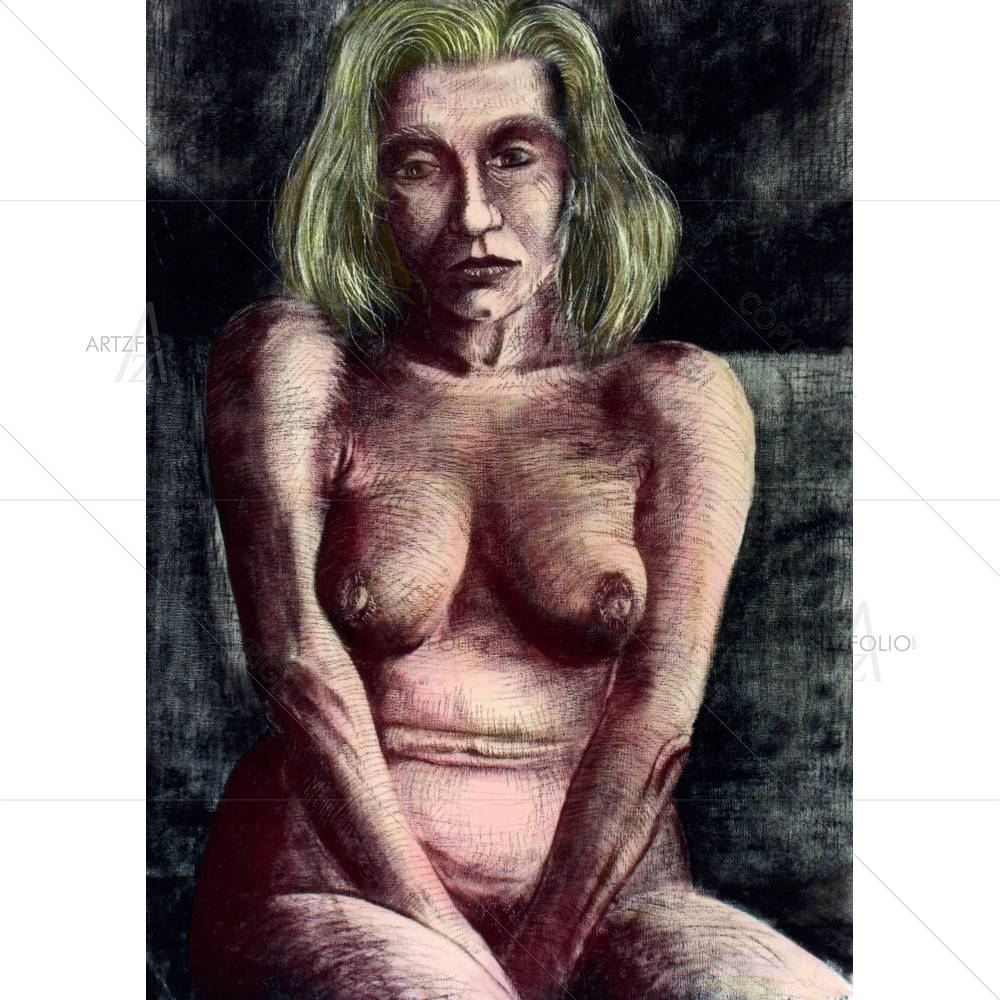 Woman Portrait D1 — custom-size art design 5000015
