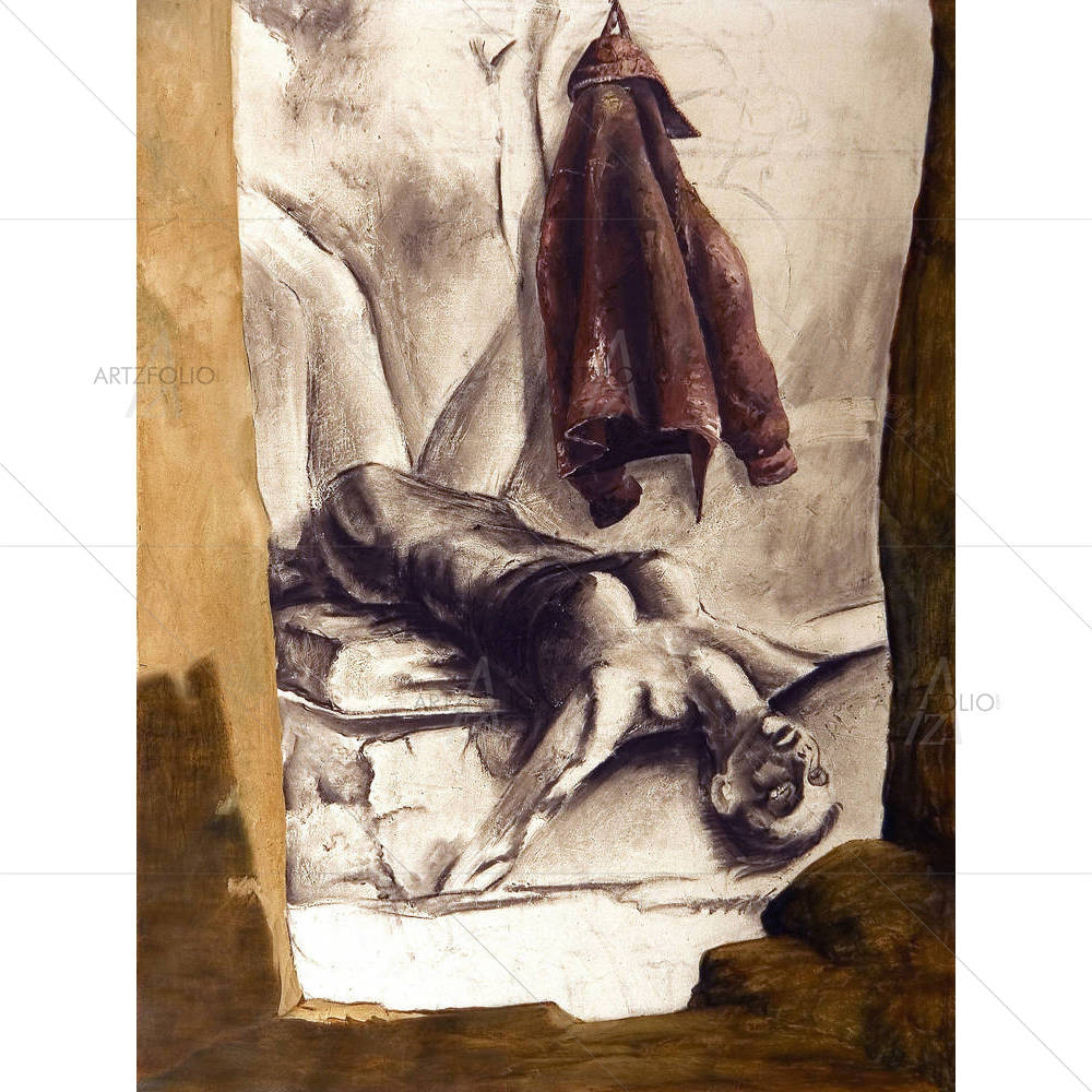 Lying Woman — custom-size art design 5000016