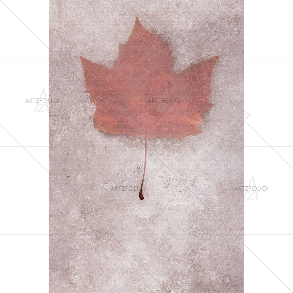 Brown Leaf — custom-size art design 5000023