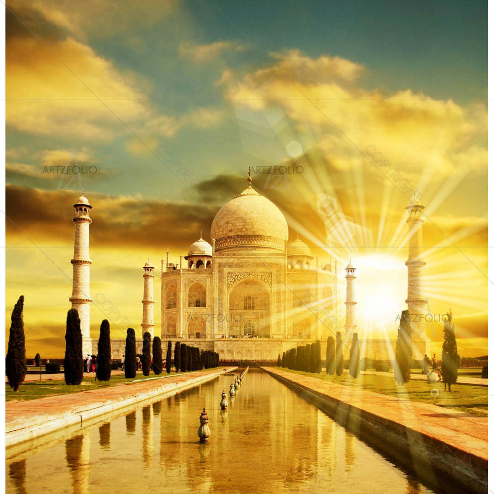Taj Mahal Palace — Devotional custom art by ArtzFolio