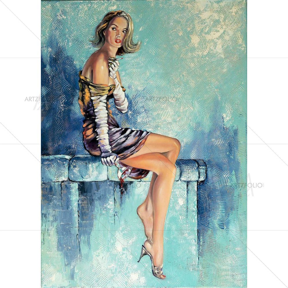 Figurative Girl Art