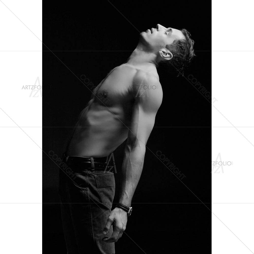 Male Portrait — custom-size art design 5000134