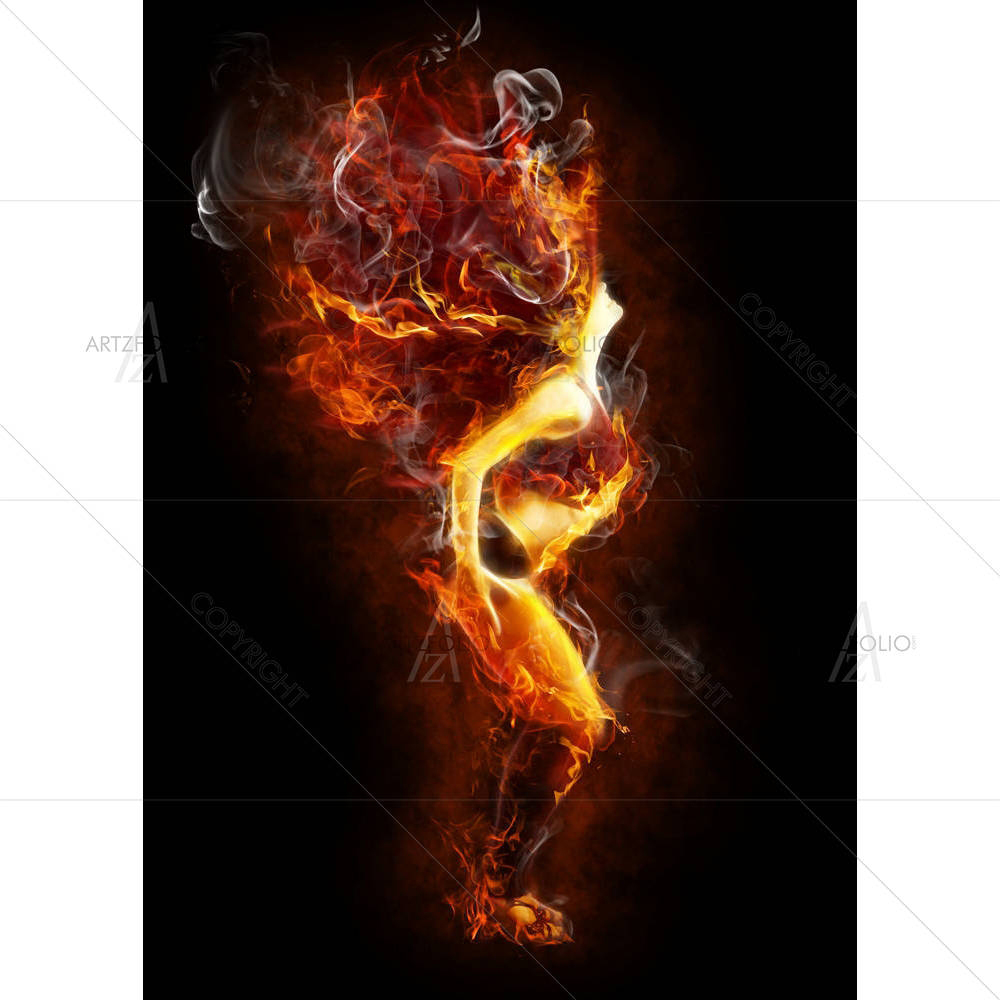 Flamy Symbol D1 — custom-size art design 5000145