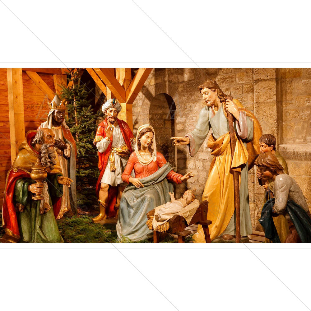 Christmas Nativity Scene D1