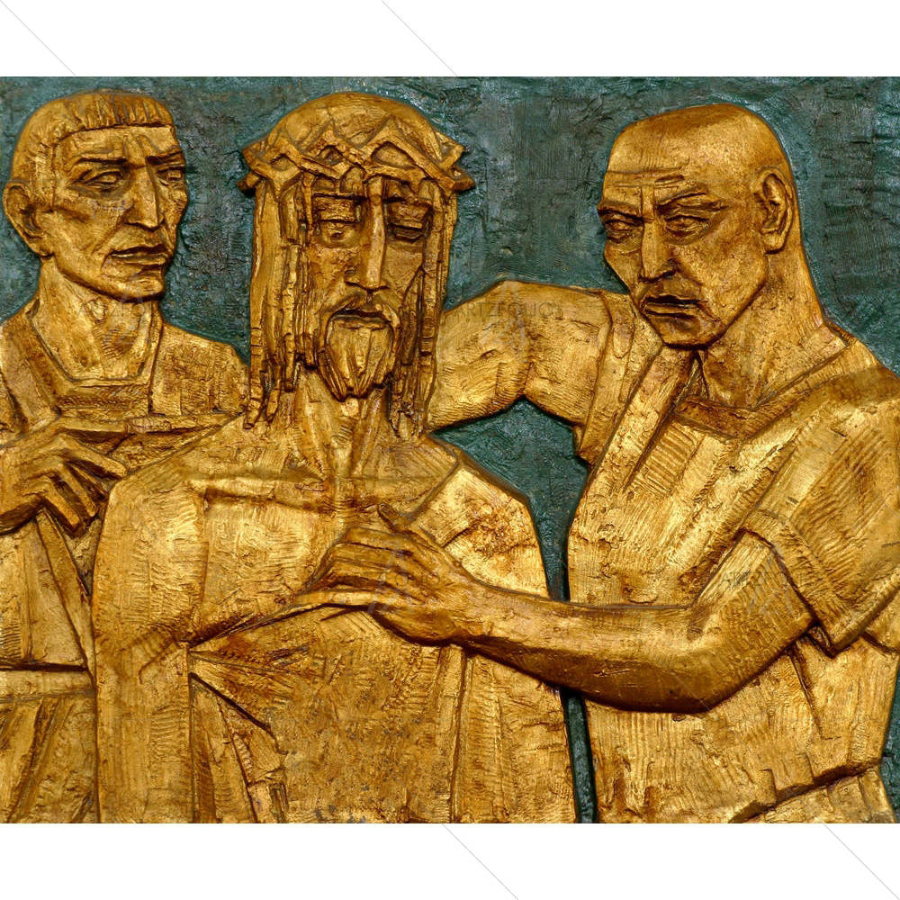 10th Station Of Cross Jesus Stripped Of His Garments — custom-size art design 5000170
