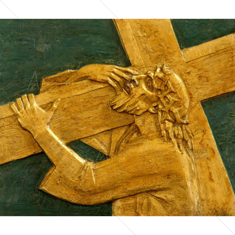 2nd Station Of The Cross, Jesus Is Given His Cross — custom-size art design 5000171