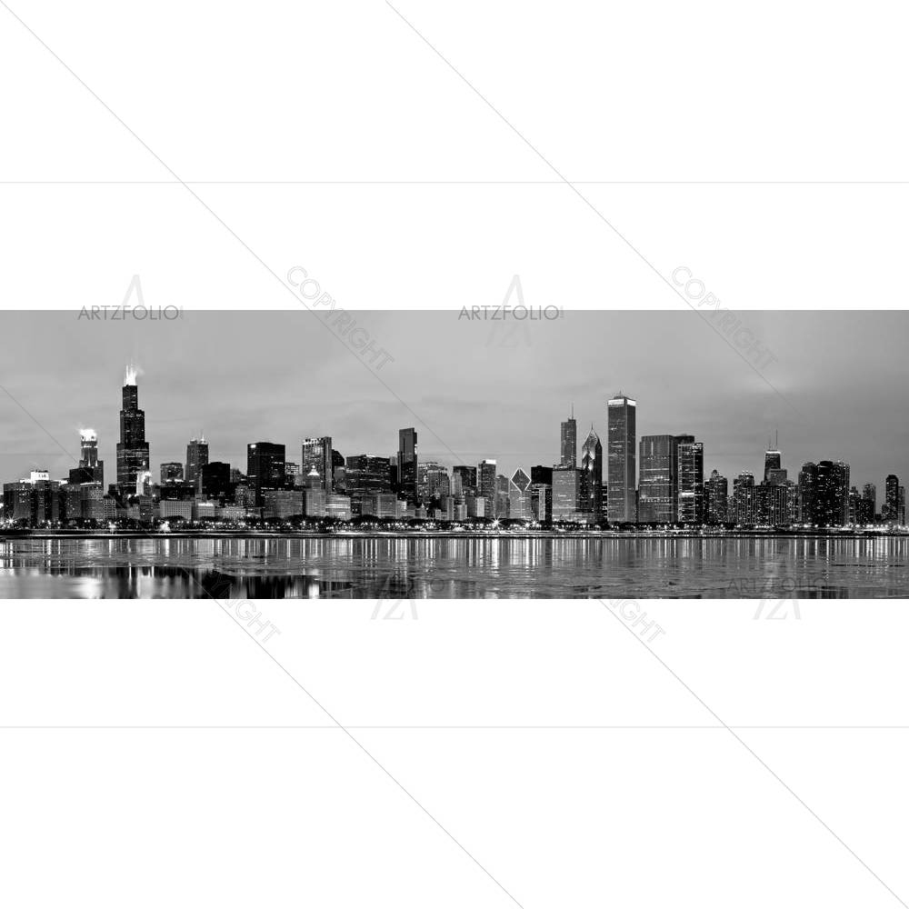 Chicago Skyline Panorama, USA