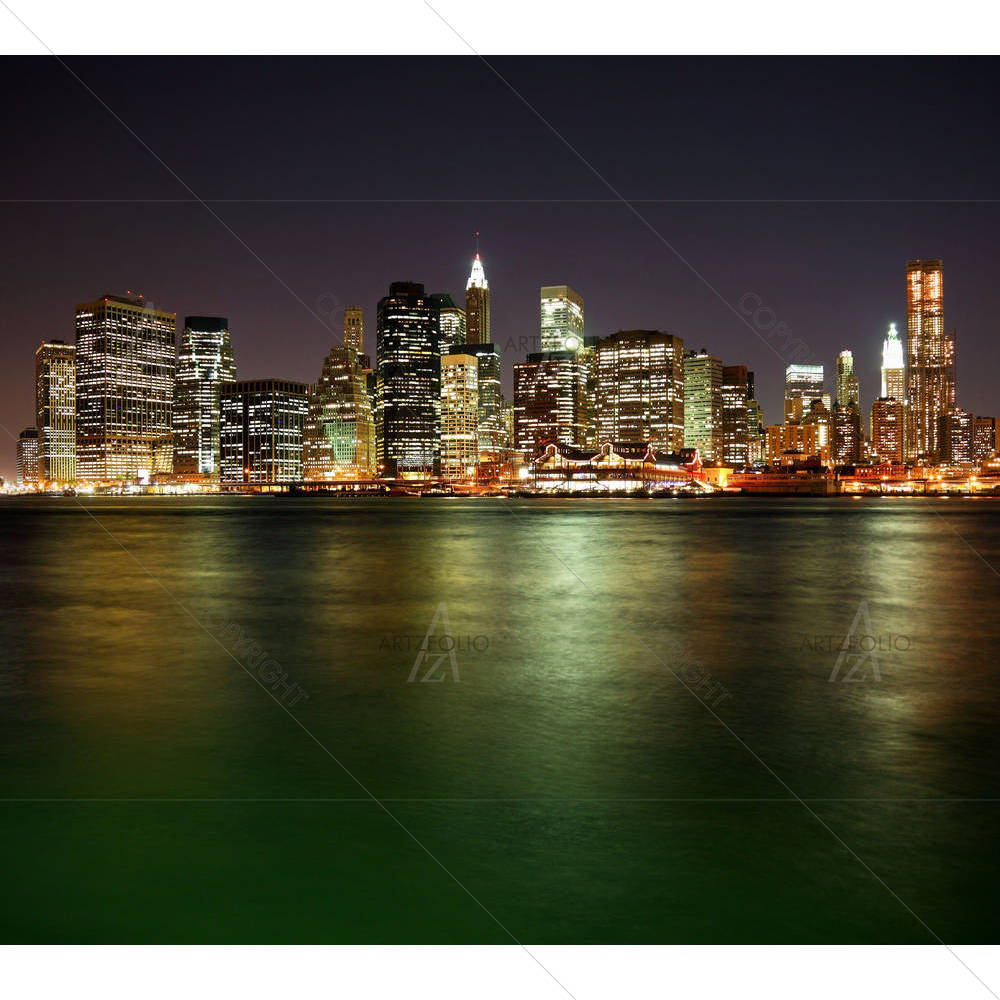 Manhattan In New York City, USA — custom-size art design 5000193