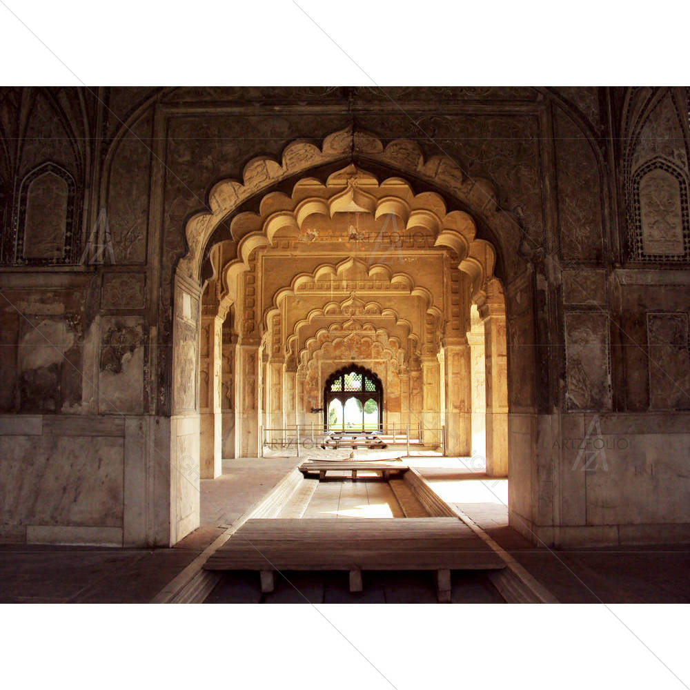 Rang Mahal, Delhi, India — Ancient custom art by ArtzFolio
