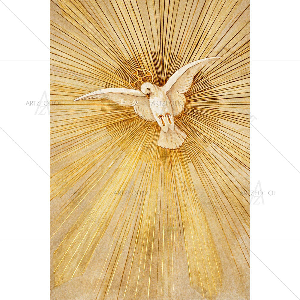 Dove Of Peace — Devotional custom art by ArtzFolio