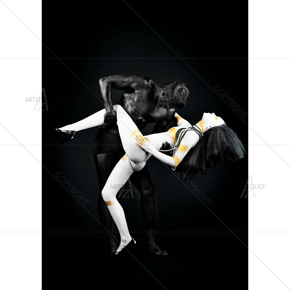 Passionate Couple — custom-size art design 5000238