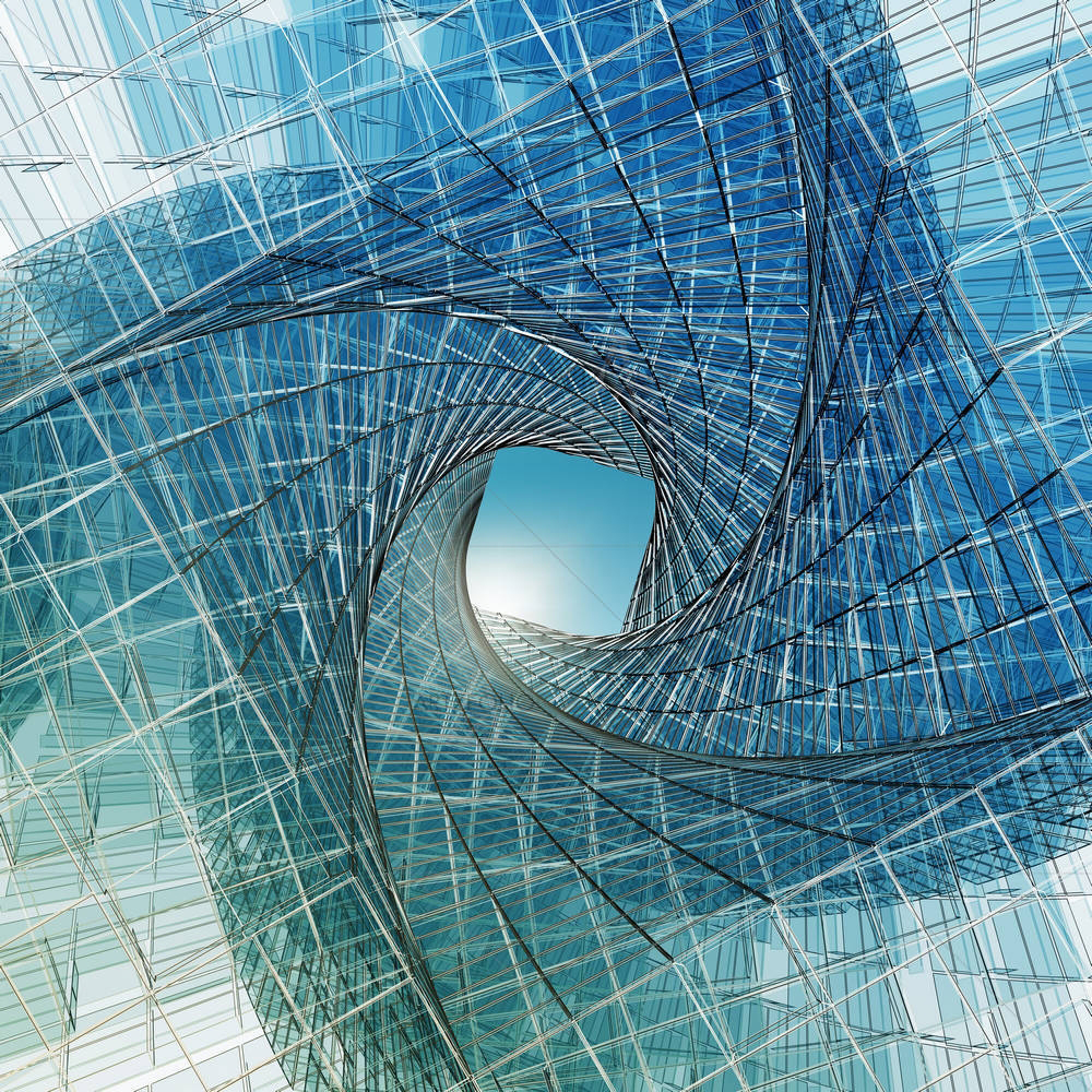 Abstract Tunnel — Abstract custom art by ArtzFolio