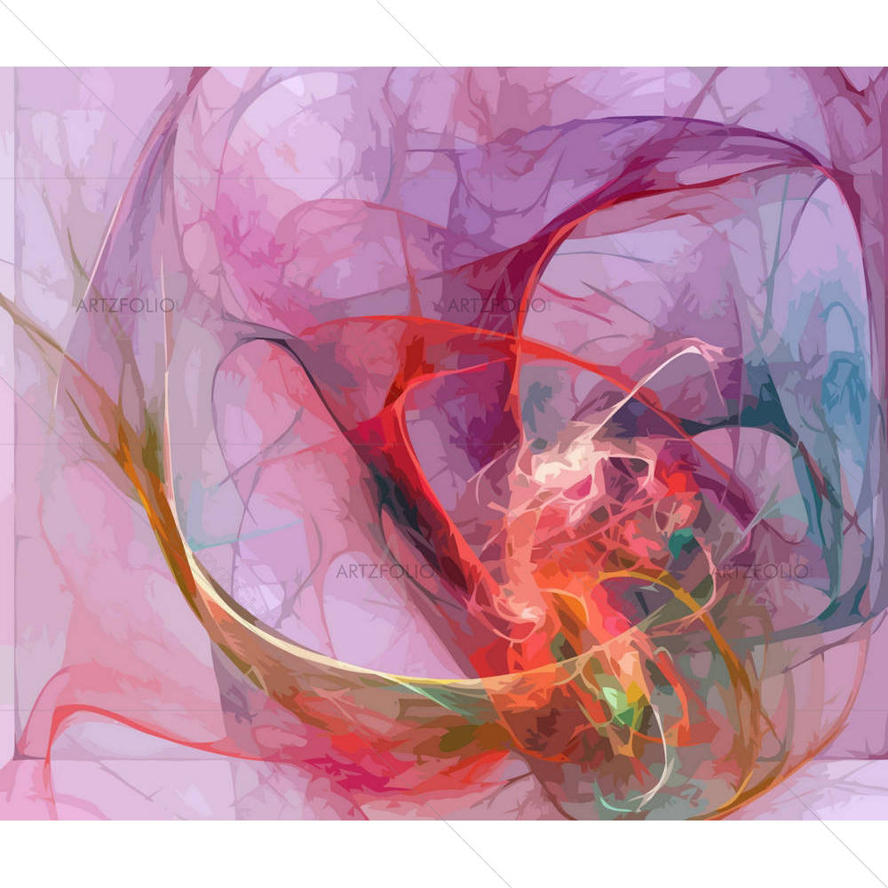Digital Fractal D2 — Abstract custom art by ArtzFolio