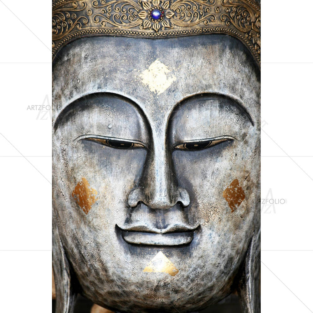 Lord Buddha Portrait, Bangkok, Thailand — Devotional custom art by ArtzFolio