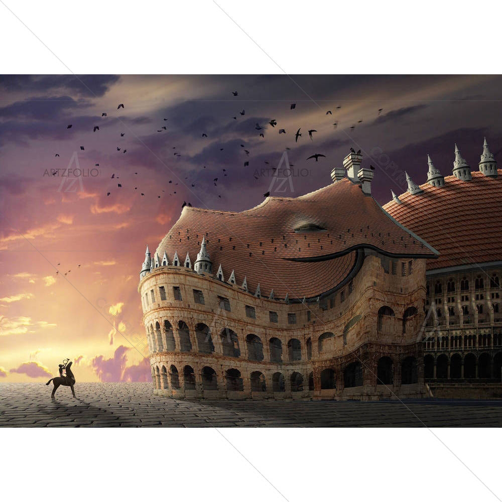 Big Dragon — Abstract custom art by ArtzFolio