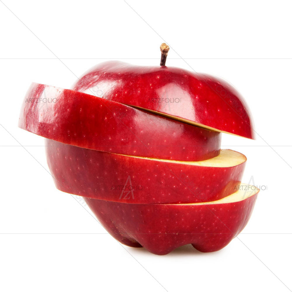 Red Apple Image D1 — Cuisine custom art by ArtzFolio