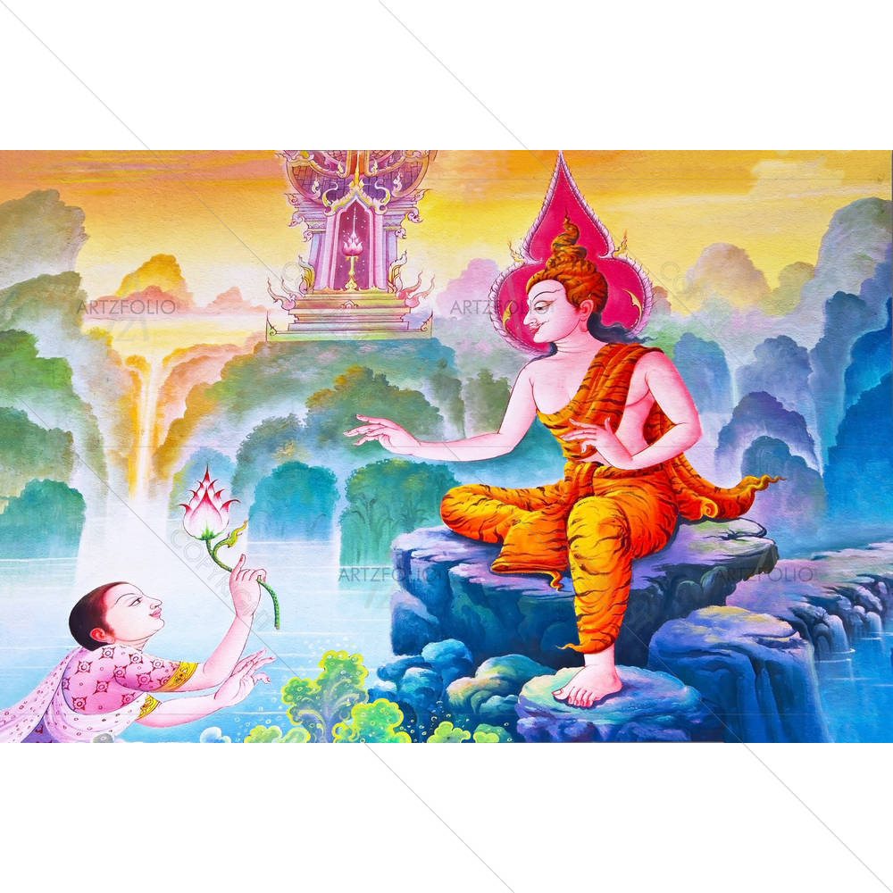 Generality In Thailand D1 — Devotional custom art by ArtzFolio