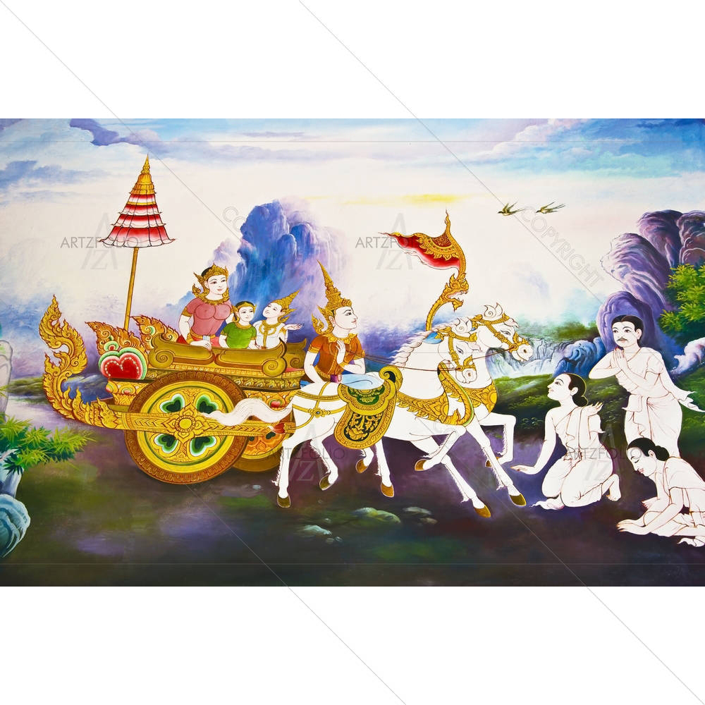 Generality In Thailand D2 — Devotional custom art by ArtzFolio