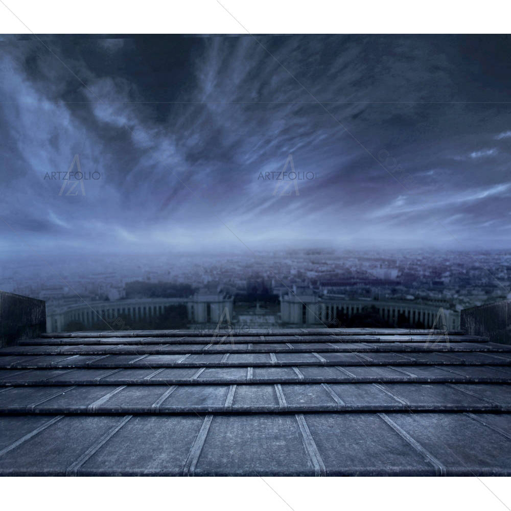 Night Town — Devotional custom art by ArtzFolio