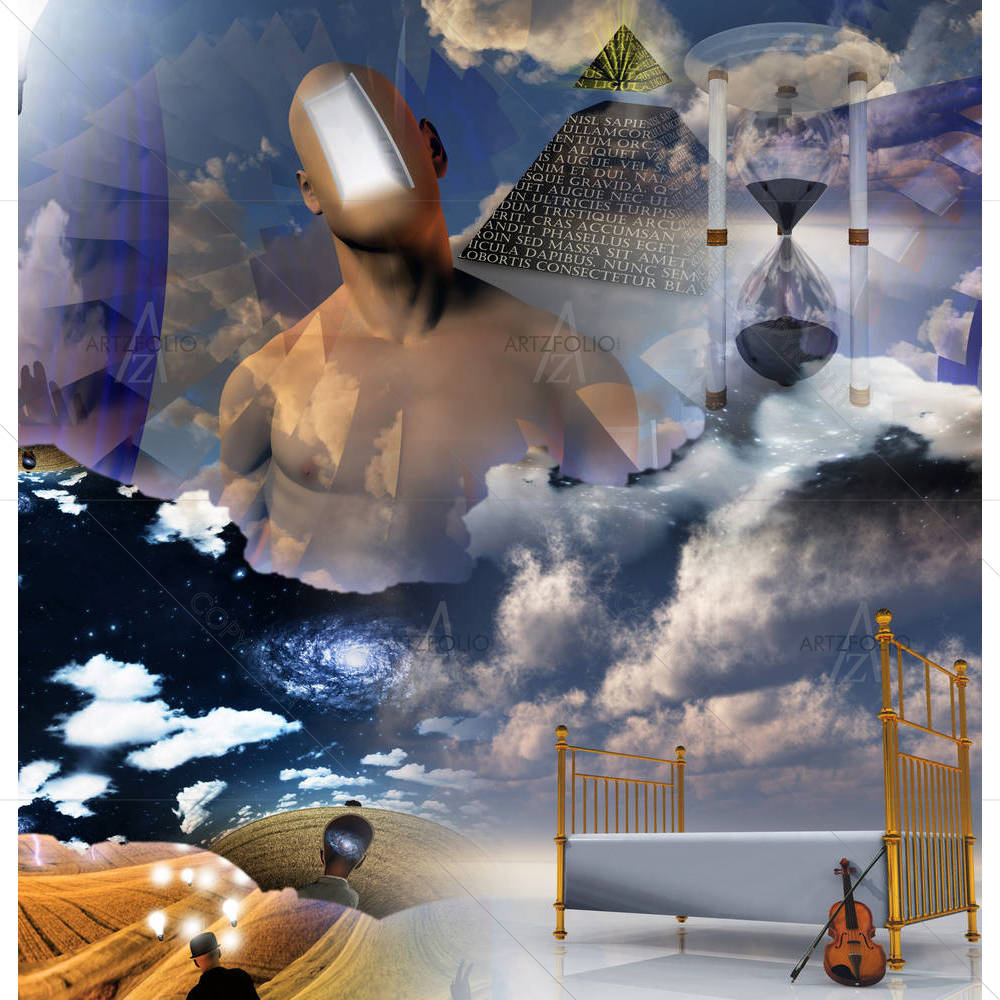 Fantasy Sleep Composition D1 — custom-size art design 5000357