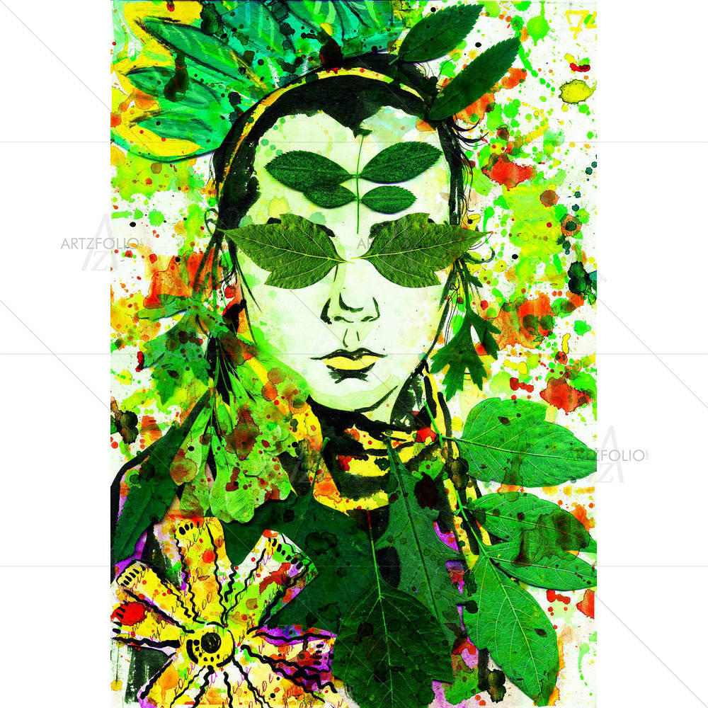 Summer Girl — custom-size art design 5000377