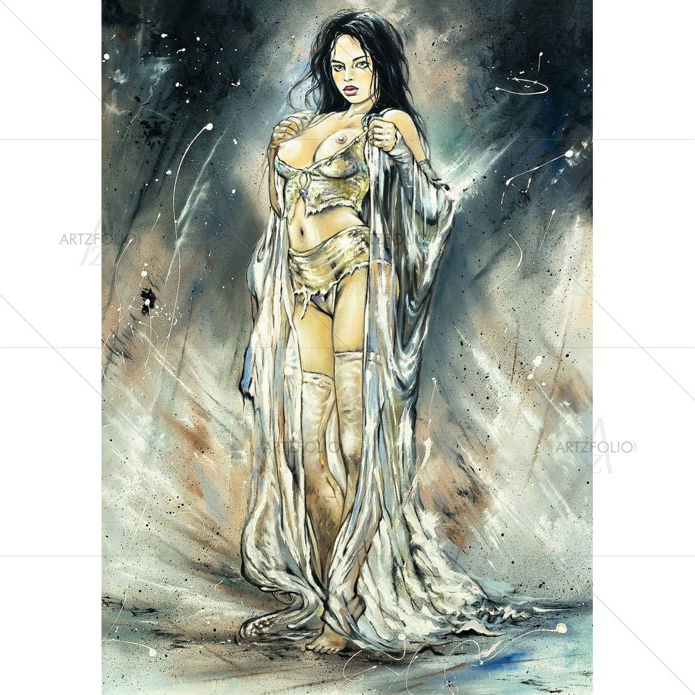The Girl Vampire — Adult custom art by ArtzFolio