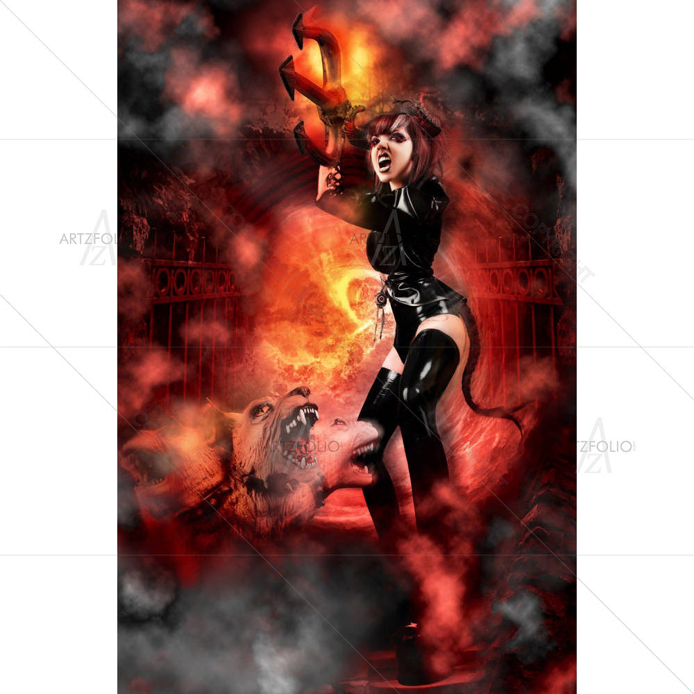 Devil Demon — Adult custom art by ArtzFolio