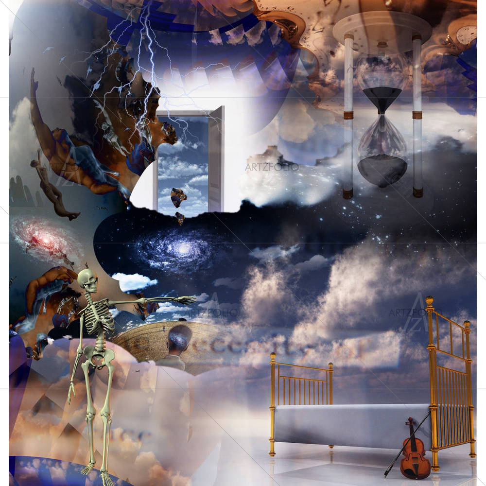 Fantasy Sleep Composition D2 — Abstract custom art by ArtzFolio
