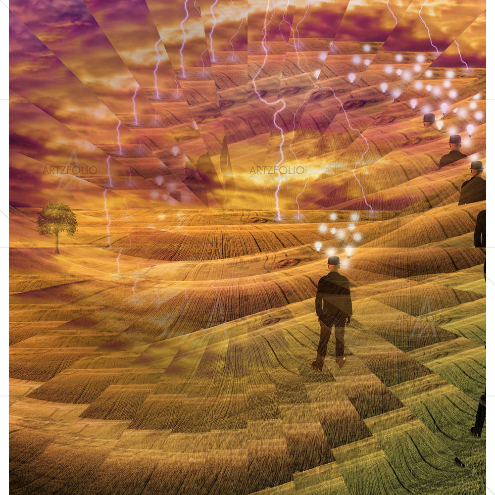 Human Mind Composition — Devotional custom art by ArtzFolio