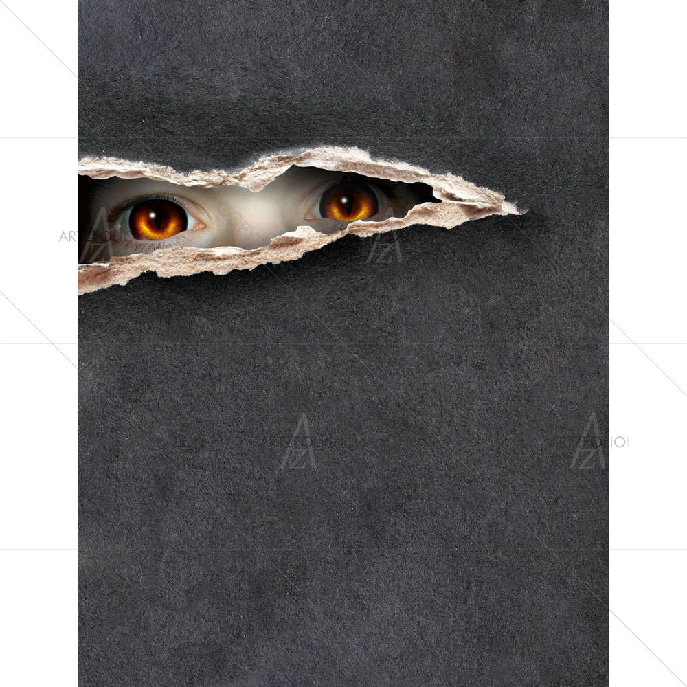 Scary Eyes — custom-size art design 5000483
