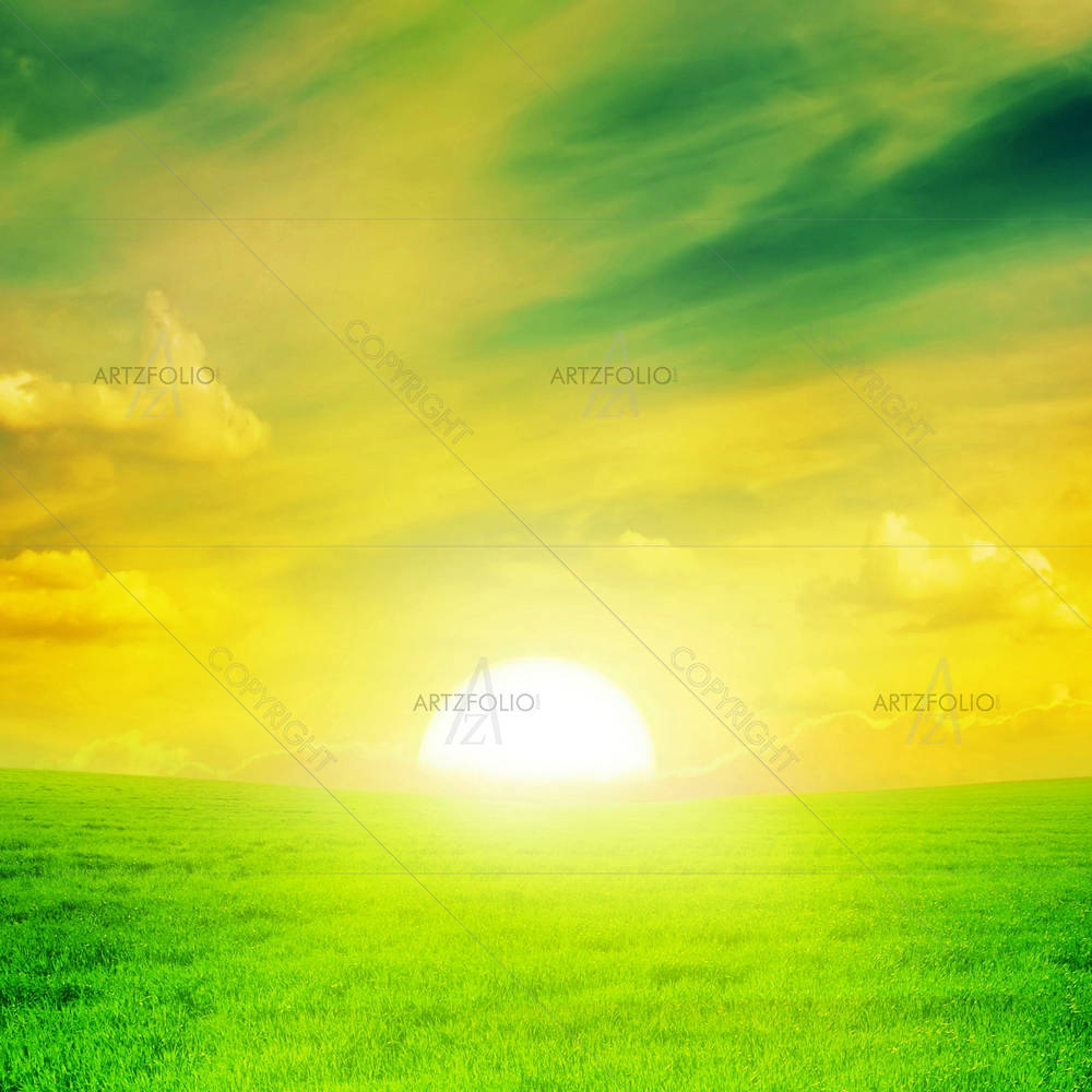 Spring Field — Culture custom art by ArtzFolio