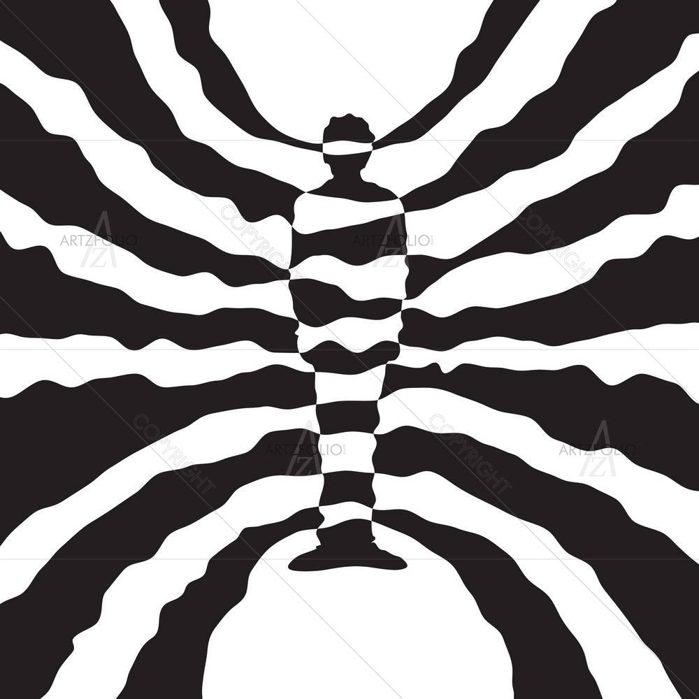 Psychedelic Man D1 — Signs custom art by ArtzFolio