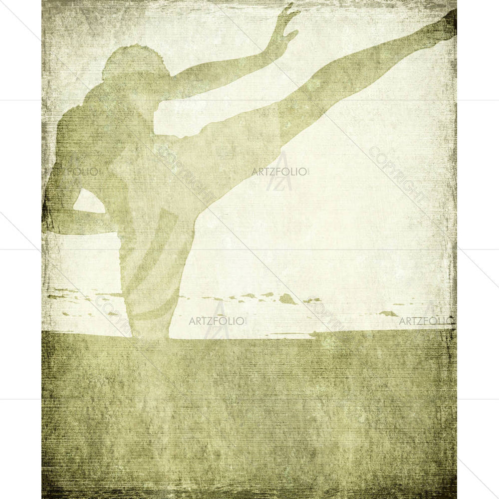 Martial Arts — Fluid marble custom art by ArtzFolio