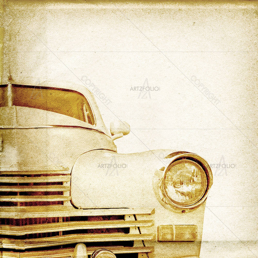 Vintage Car D5 — custom-size art design 5000525