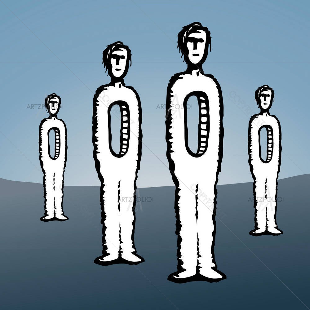 Men Empty — custom-size art design 5000536