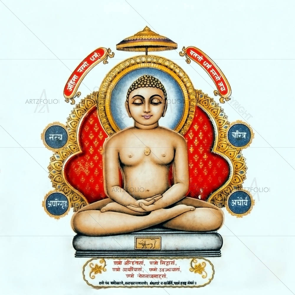 Lord Buddha D4 — Devotional custom art by ArtzFolio