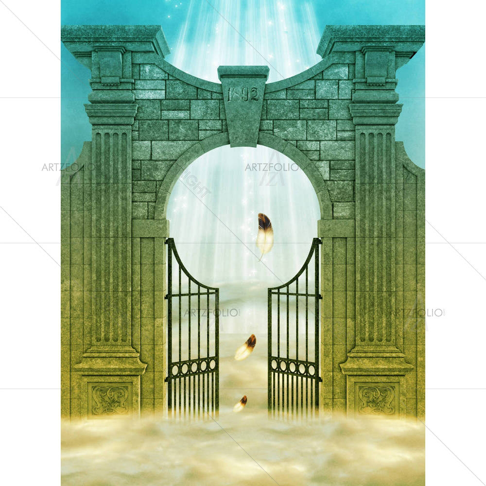 Heaven Door — Baby custom art by ArtzFolio