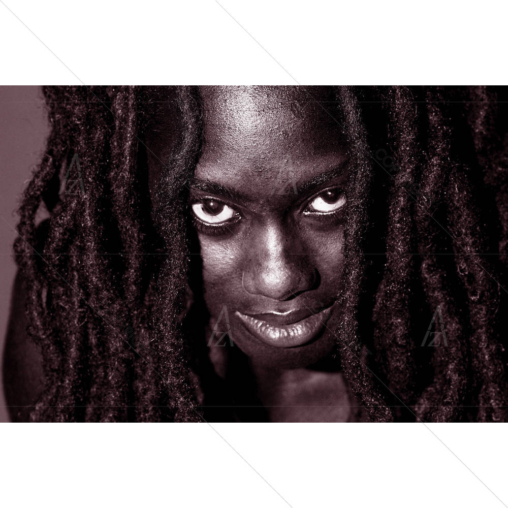 Portrait Of Rastafarian Woman — Adult custom art by ArtzFolio