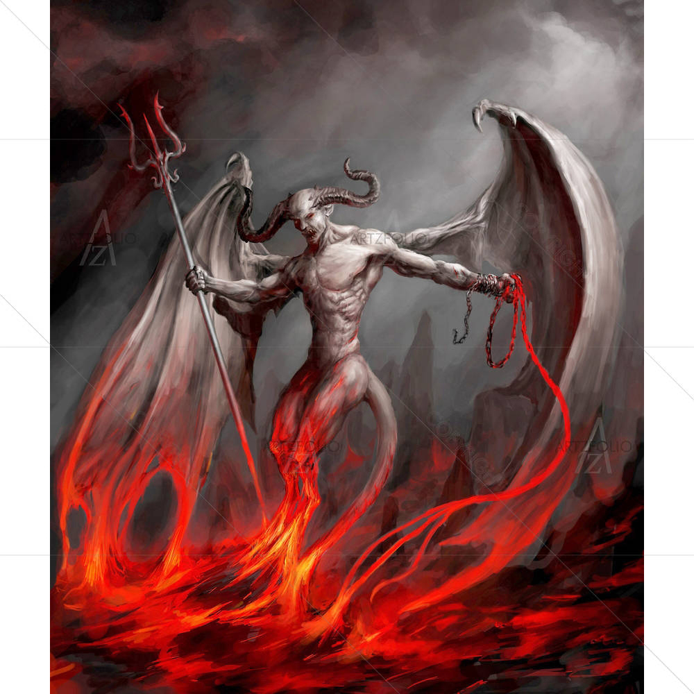 Devil Artwork — custom-size art design 5000624