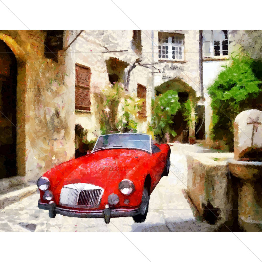 Narrow Passage — custom-size art design 5000633