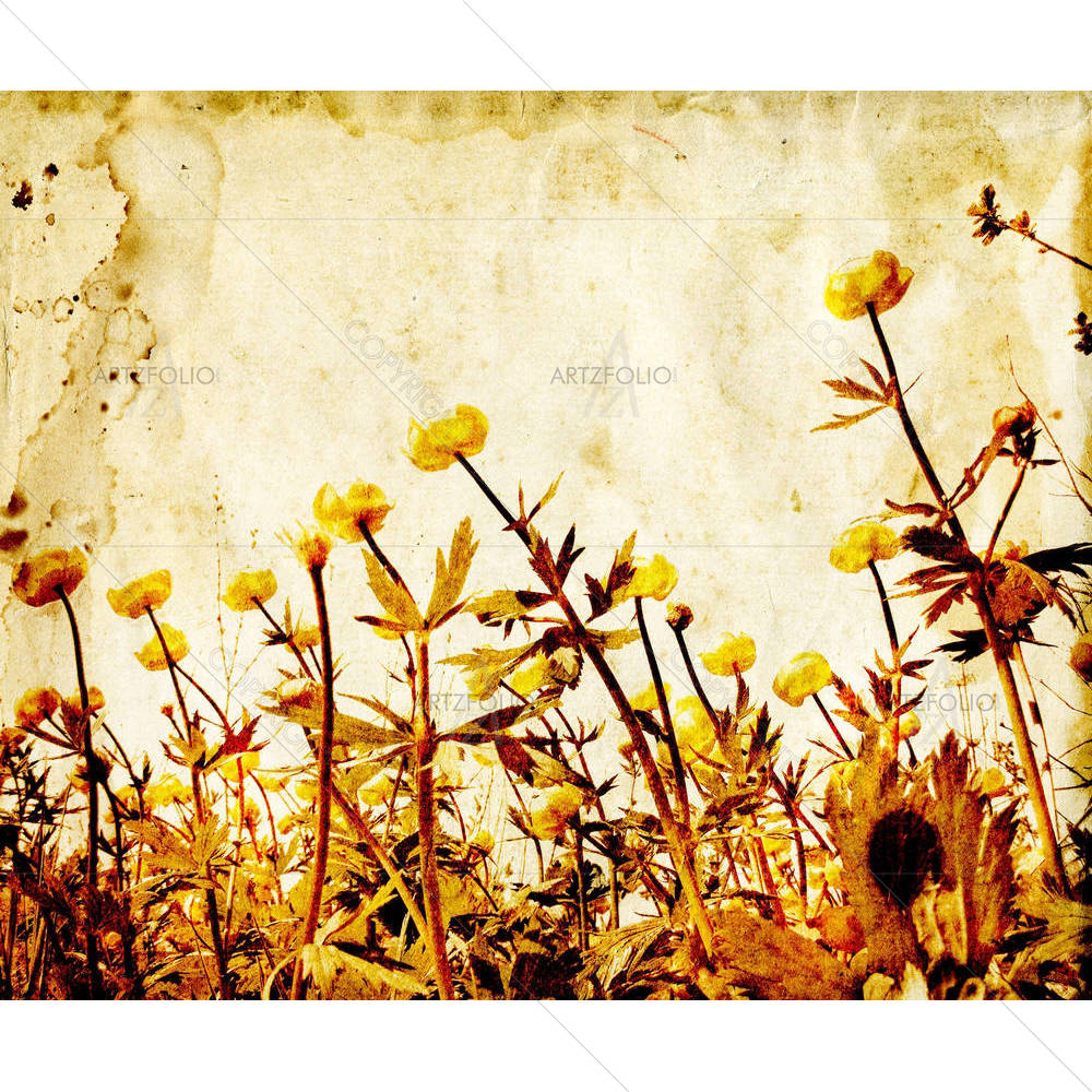 Flowers D1 — Botanical custom art by ArtzFolio