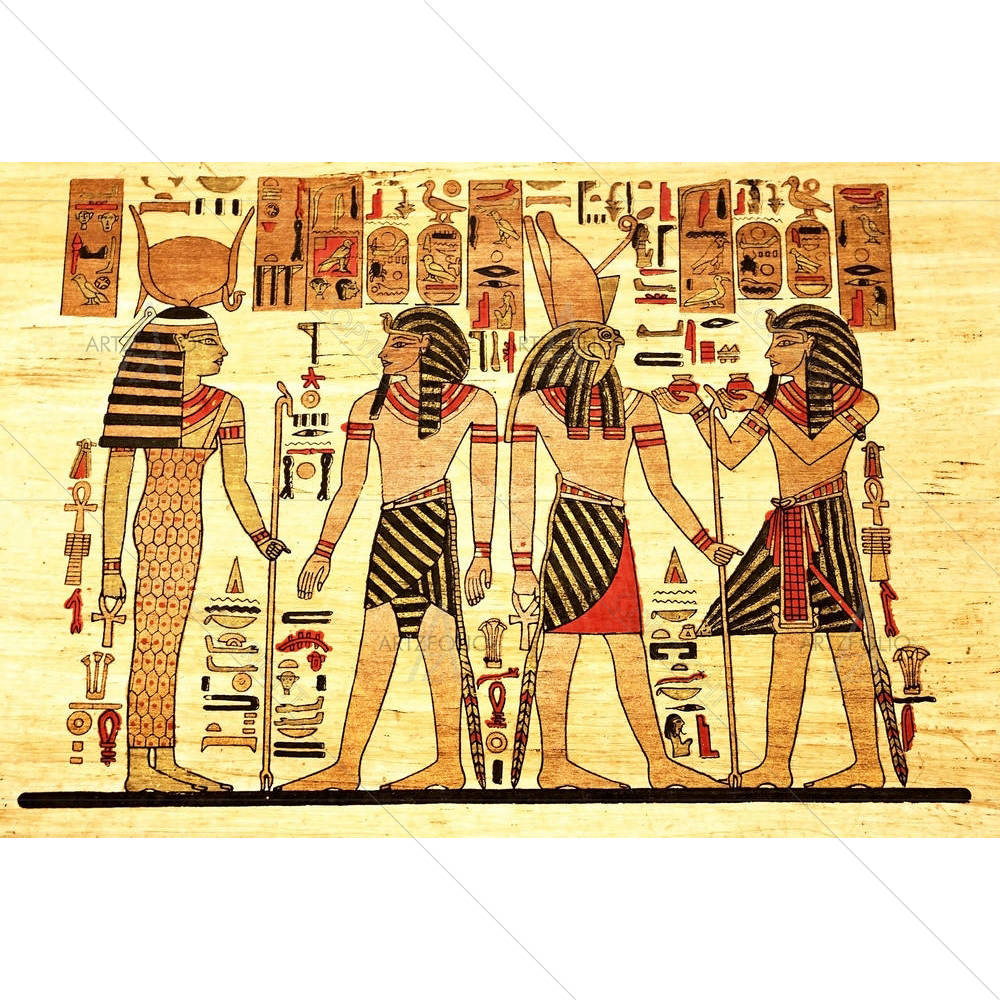 Egypt Papyrus — Devotional custom art by ArtzFolio