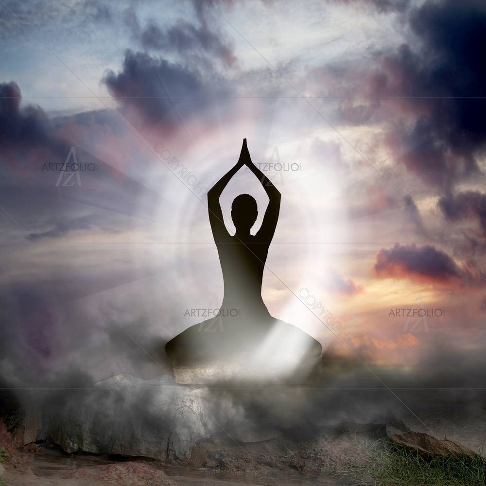 Person Practising Yoga & Spirituality