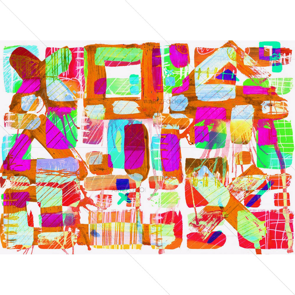 Abstract D14 — custom-size art design 5000732