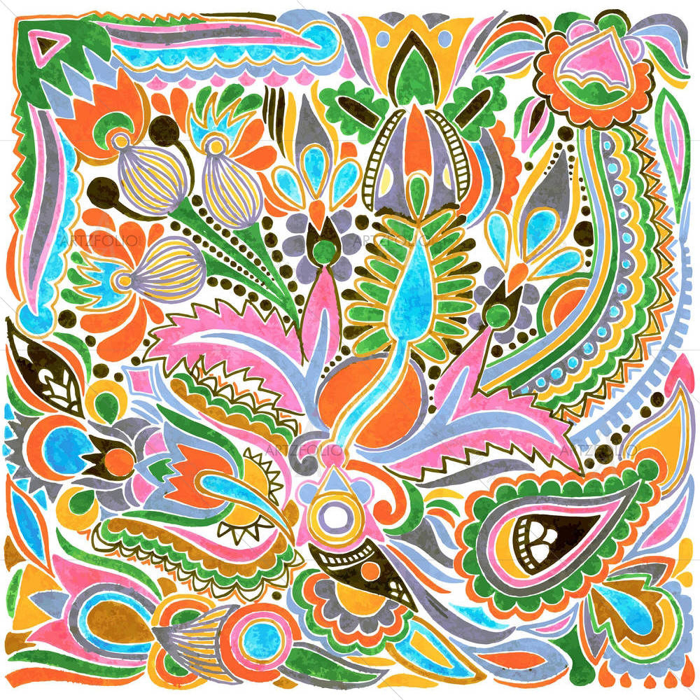 Ukrainian Traditional Artwork — custom-size art design 5000742