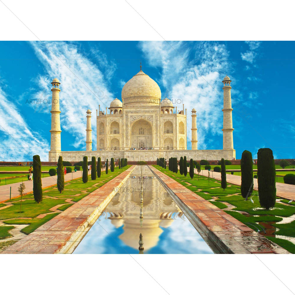 Taj Mahal In India — custom-size art design 5000743