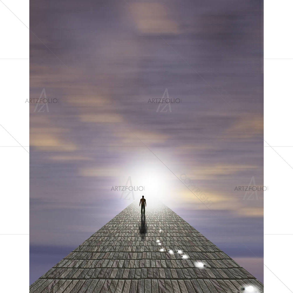 Mans Journey Of The Soul D2 — Devotional custom art by ArtzFolio
